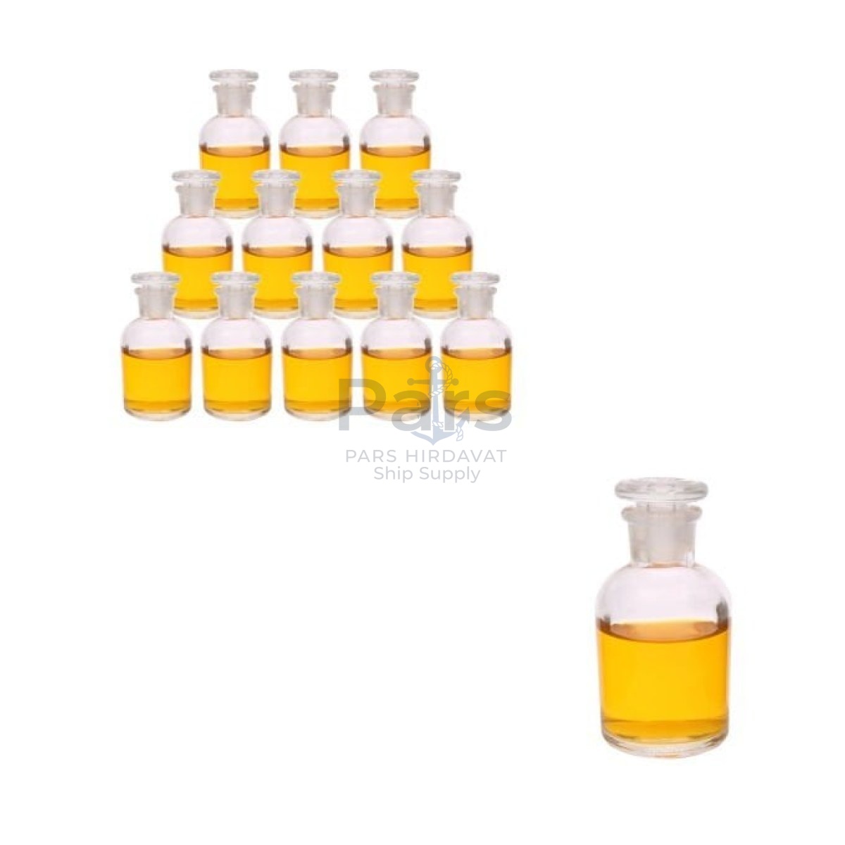 Borox Cam Miyar Şişe 60ml - Şilifli Tıpalı Şişe 60cc 12 pcs