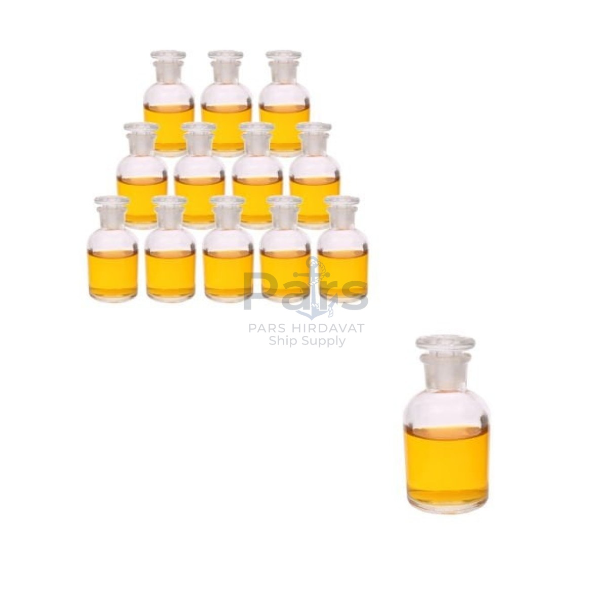 Borox Cam Miyar Şişe 30ml - Şilifli Tıpalı Şişe 30cc 12 pcs