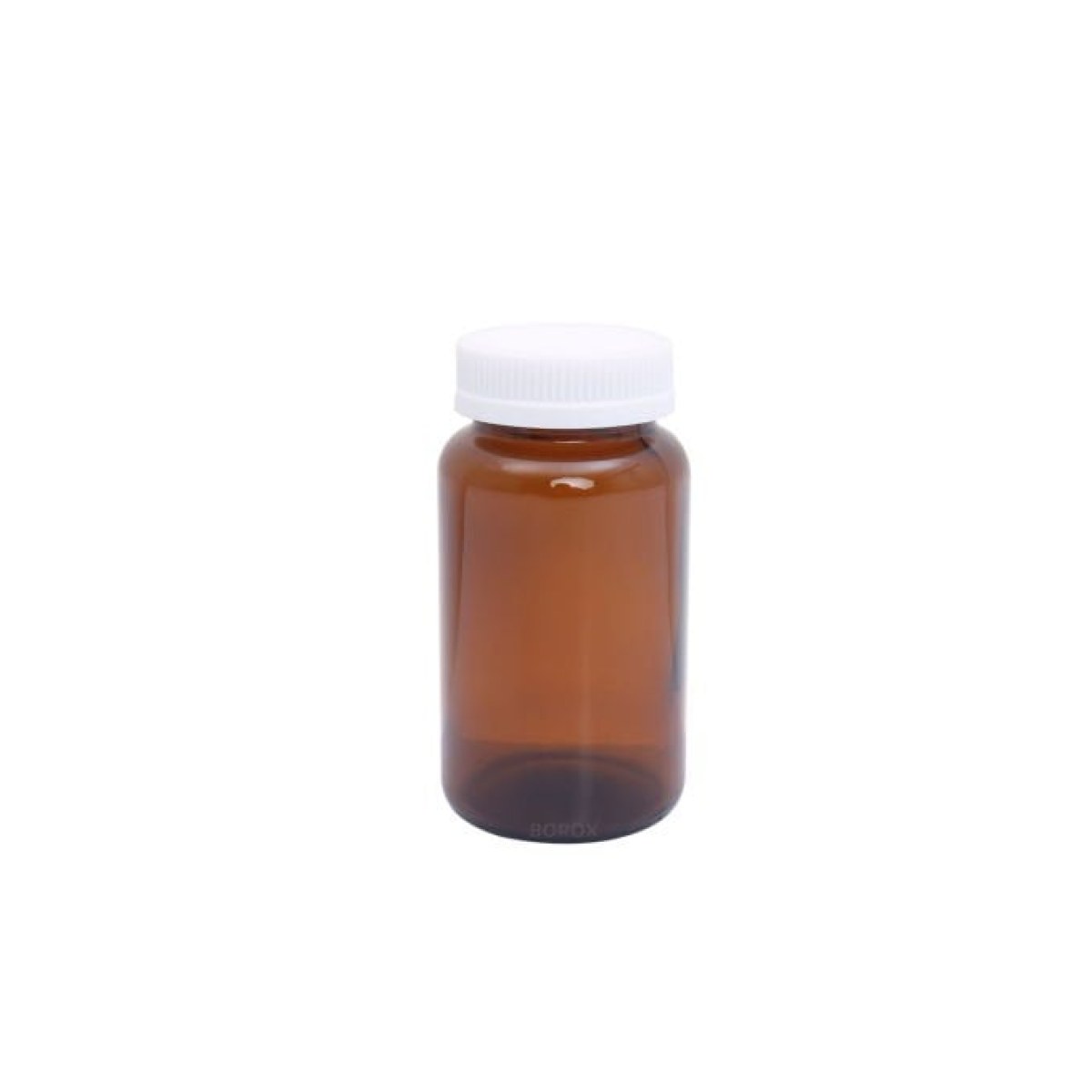 Borox Amber Cam Şişe 400ml - Bastır Aç Kapaklı Ecza Şişe