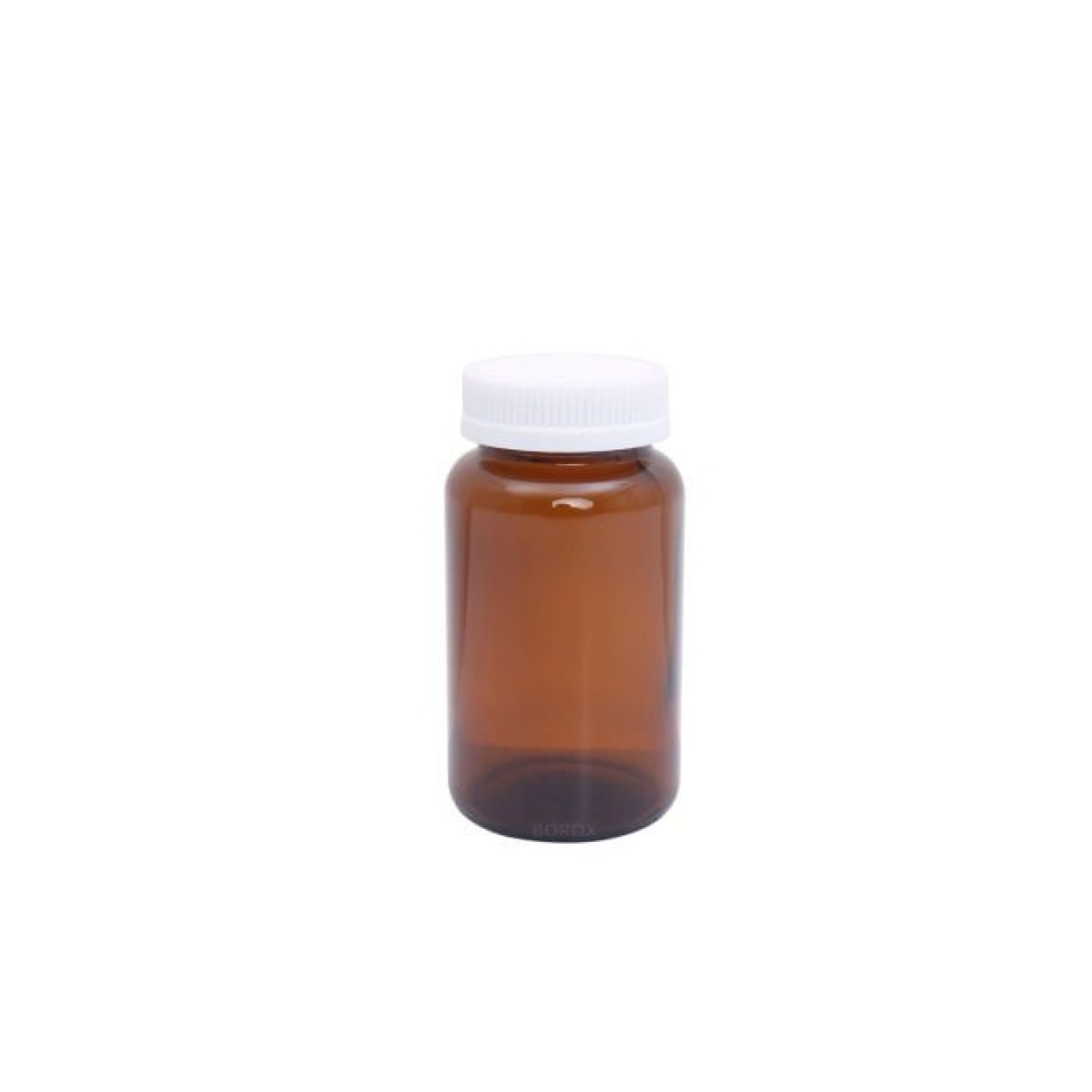 Borox Amber Cam Şişe 300 ml - Bastır Aç Kapaklı Ecza Şişe