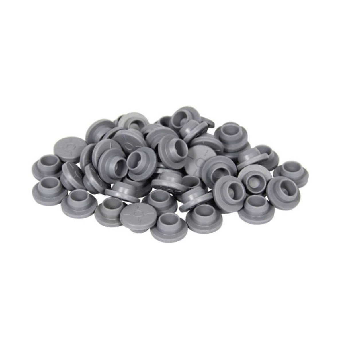 Borox Flakon Kauçuk Tıpa 20mm - Butil Tapa 100 pcs