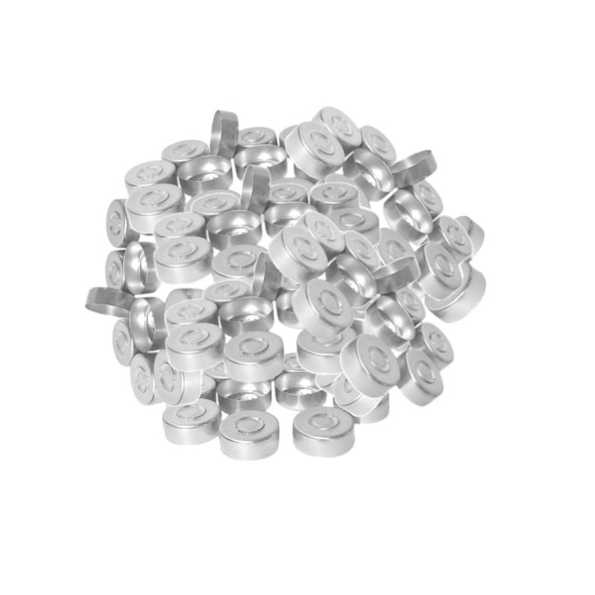 Borox Alüminyum Kapak - 20mm Flakon Vial Kapağı 100lü