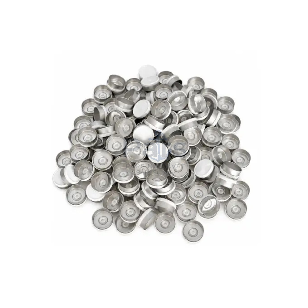 Borox Alüminyum Kapak - 20mm Flakon Vial Kapağı White 100lü