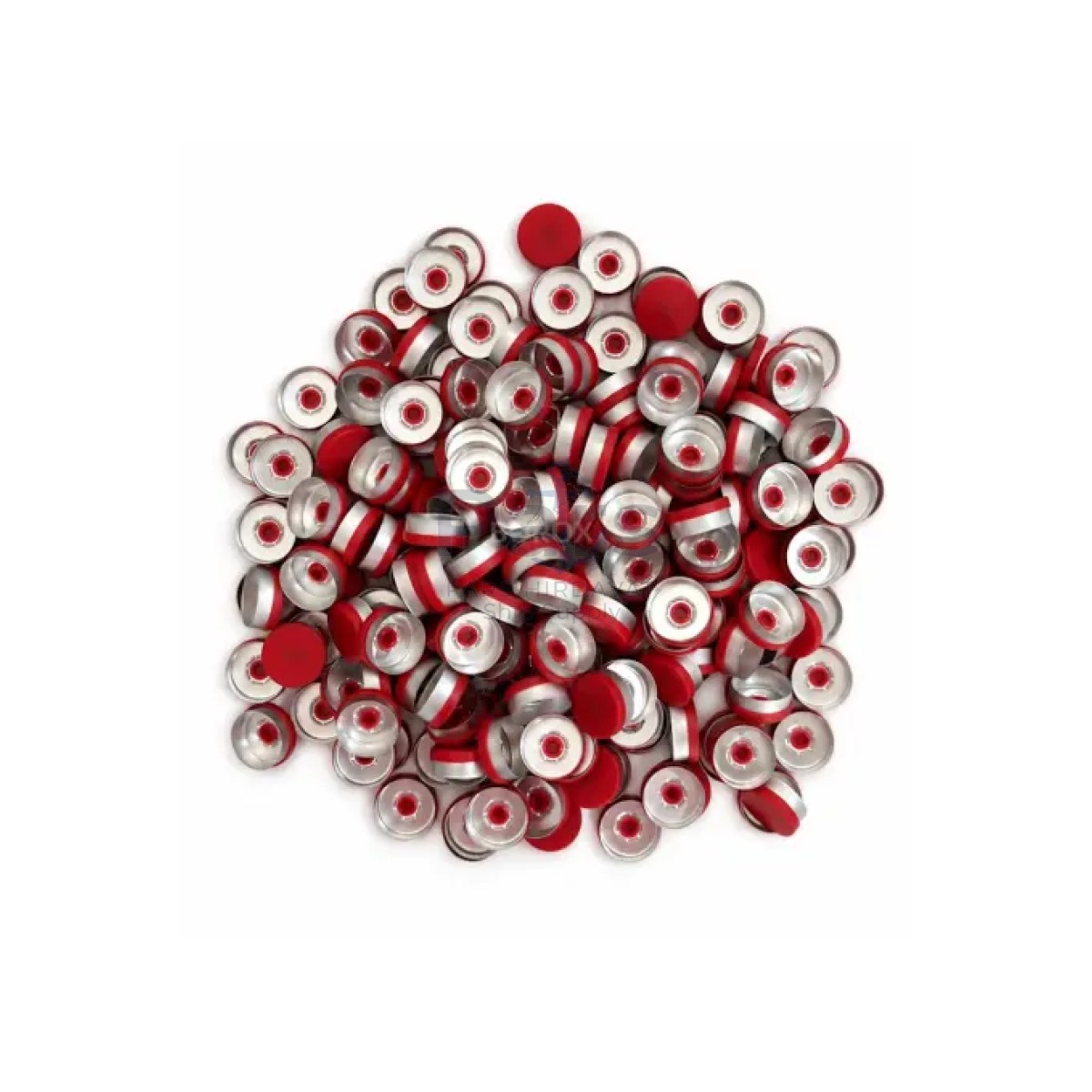 Borox Alüminyum Kapak 20mm Flakon Vial Kapağı Red 100lü