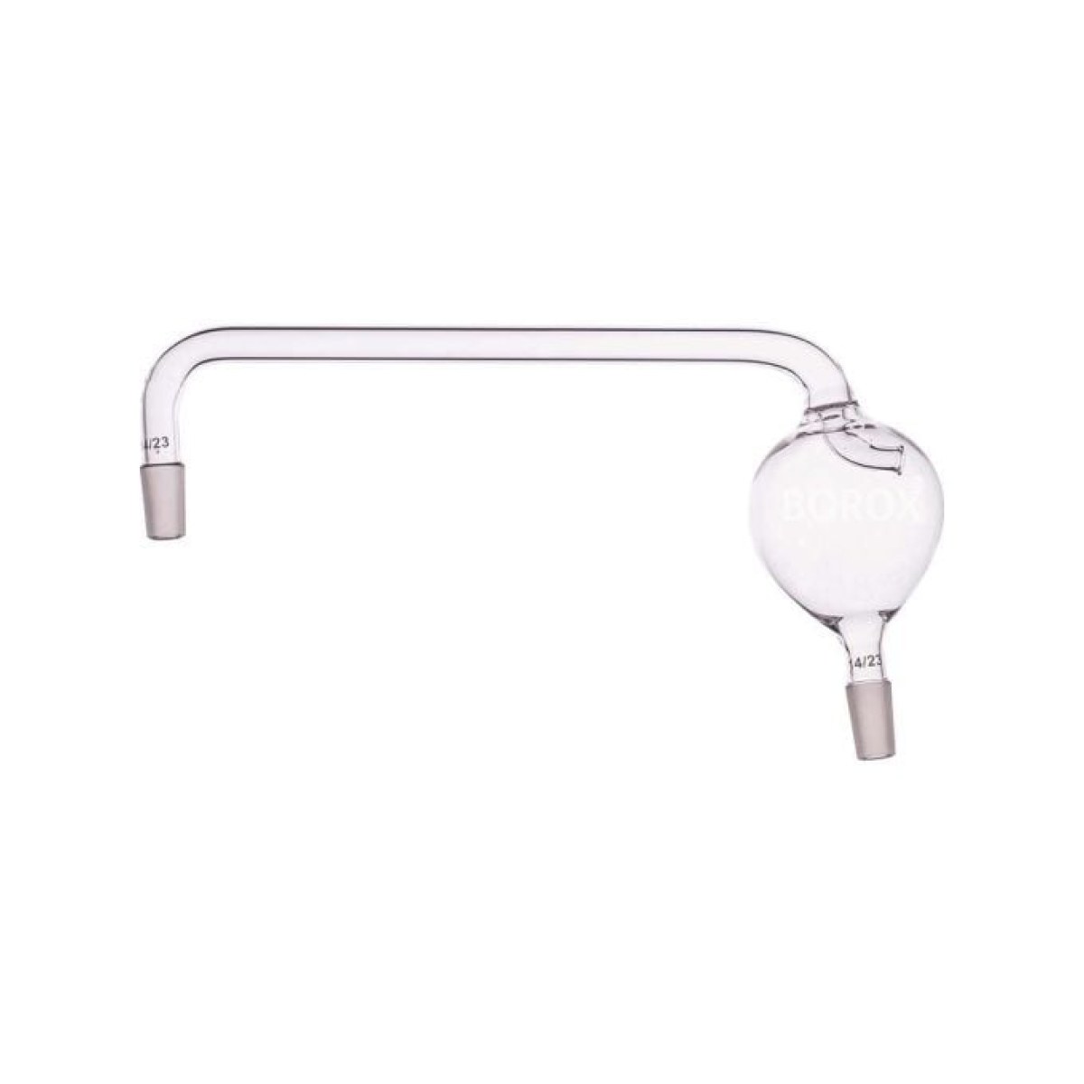 Borox Cam Adaptör - Distilasyon Connectionsı - Sıçratma Tutuculu - 29/32 Şilifli