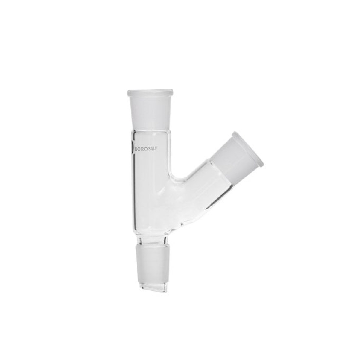 Borosil Cam Adaptör 2 Boyunlu - 45° Yukarı Açılı 29/32-29/32