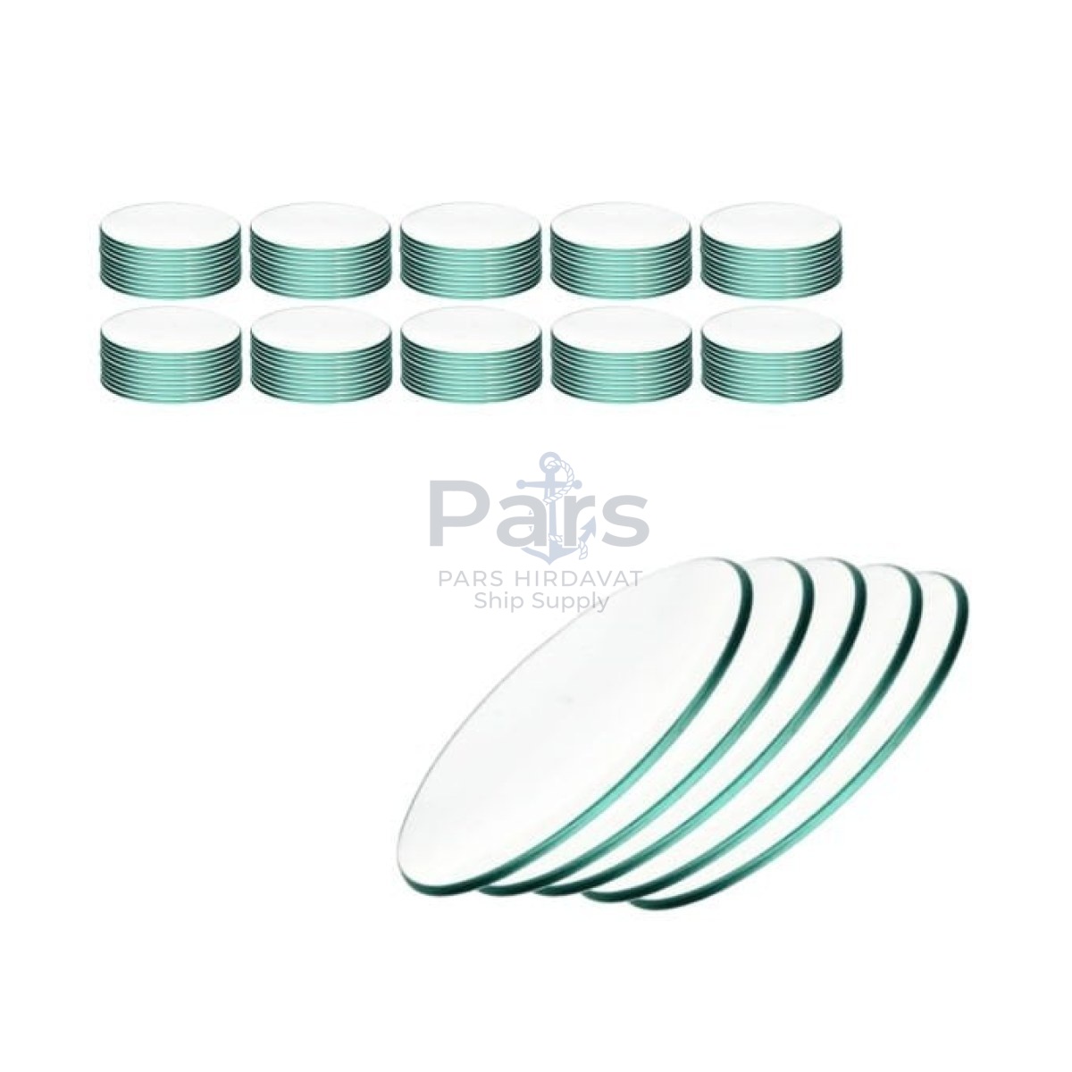 Borox Laboratuvar Saat Camı 100 mm - Watch Glass - 100 pcs