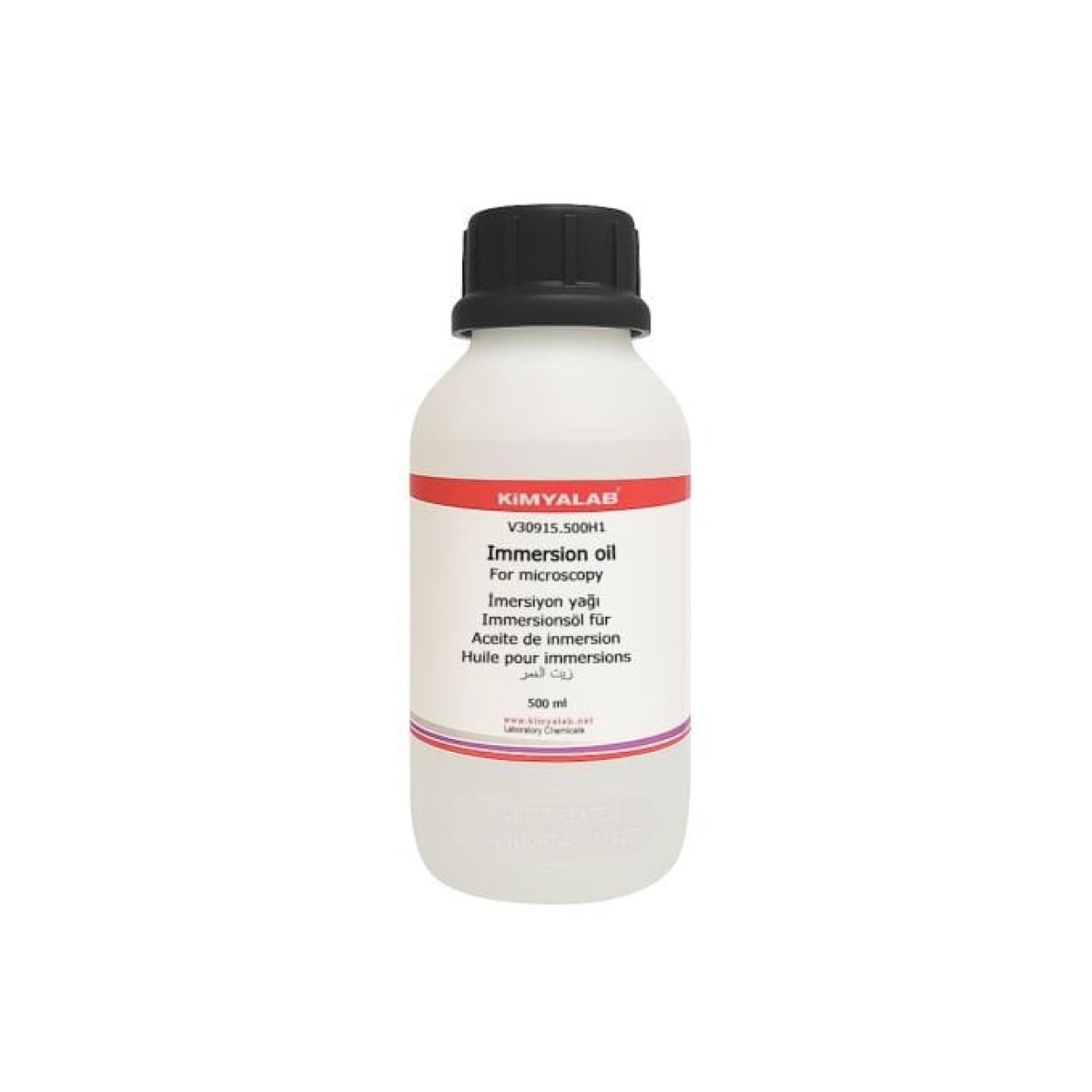 İmersiyon Yağ 500ml - İmmersiyon Yağı Mikroskop İçin - Immersion Oil