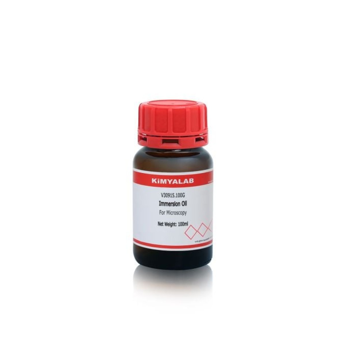 Kimyalab İmersiyon Yağ 100ml - İmmersiyon Yağı Mikroskop İçin - Immersion Oil