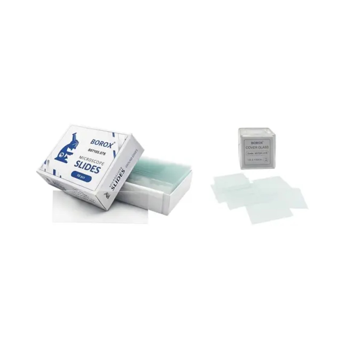 Borox Lam Lamel Seti - 50pcs Düz Lam + 100pcs 18x18 Lamel
