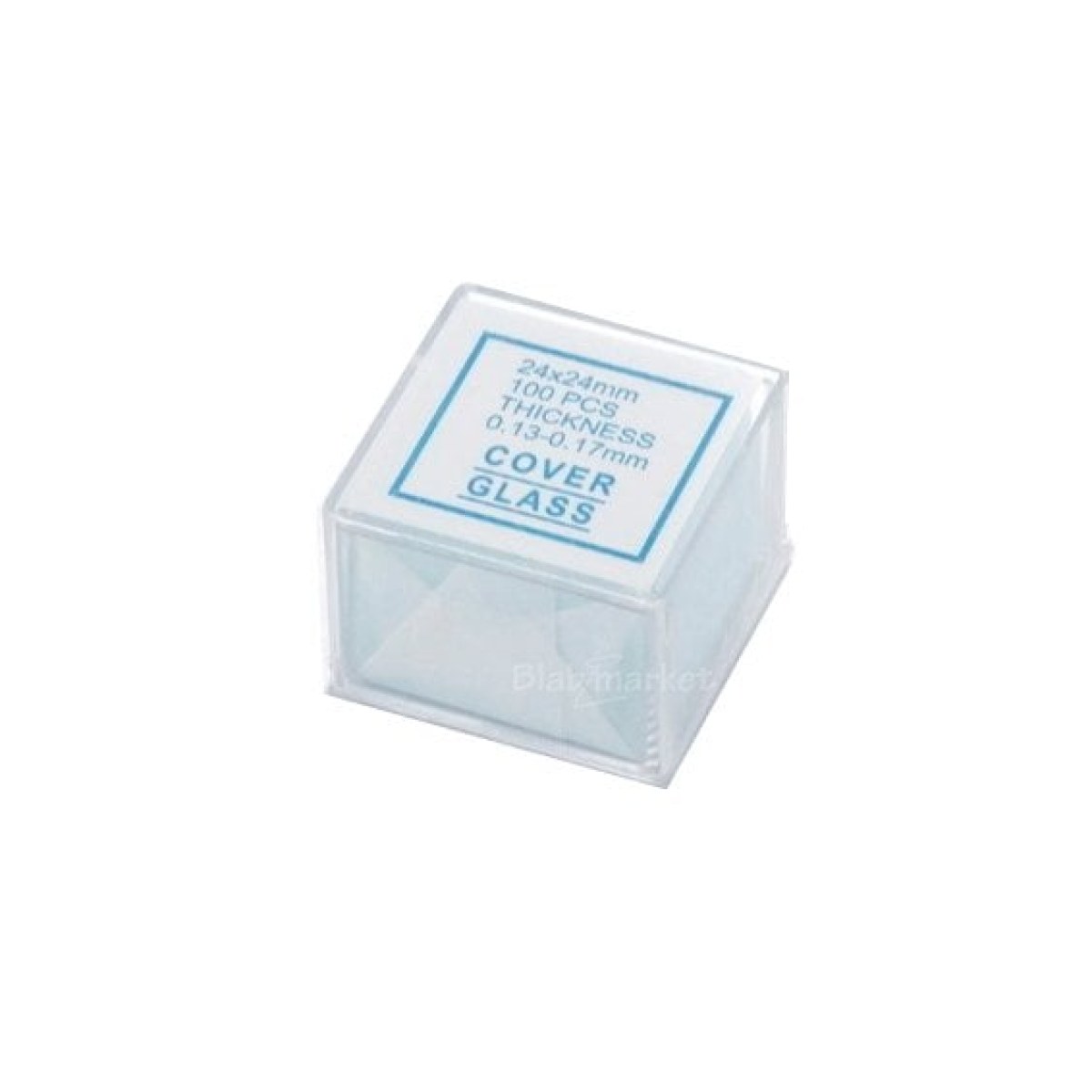 Borox Lamel 24x24mm - Mikroskop Slayt İçin 100lü Cover Glass