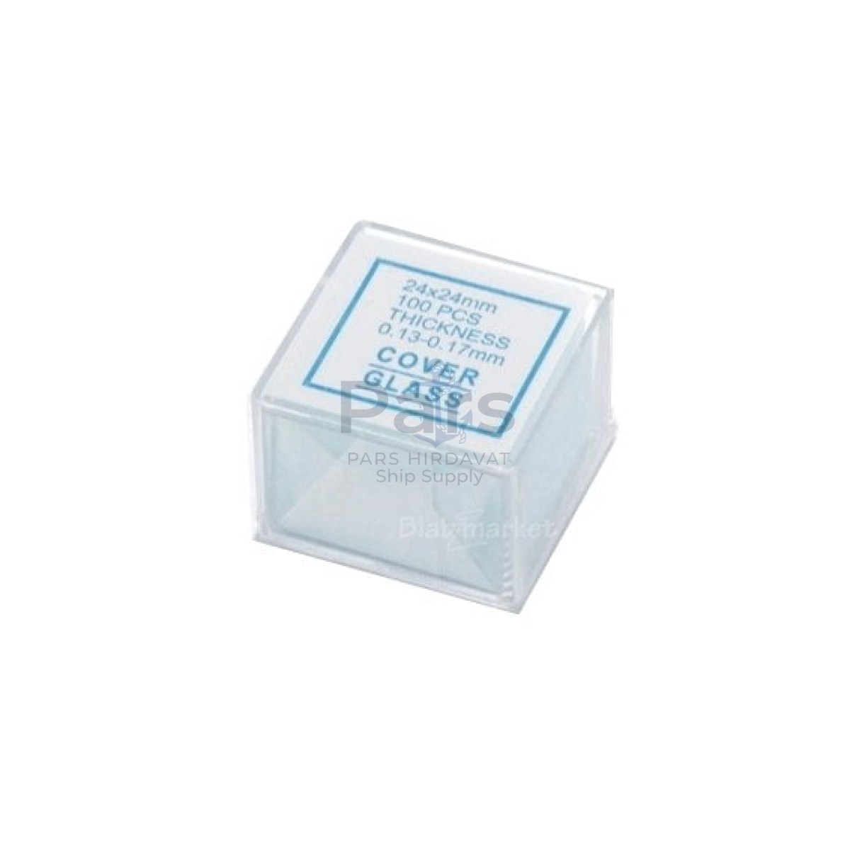 Borox Lamel 24x24mm - Mikroskop Slayt İçin 100lü Cover Glass