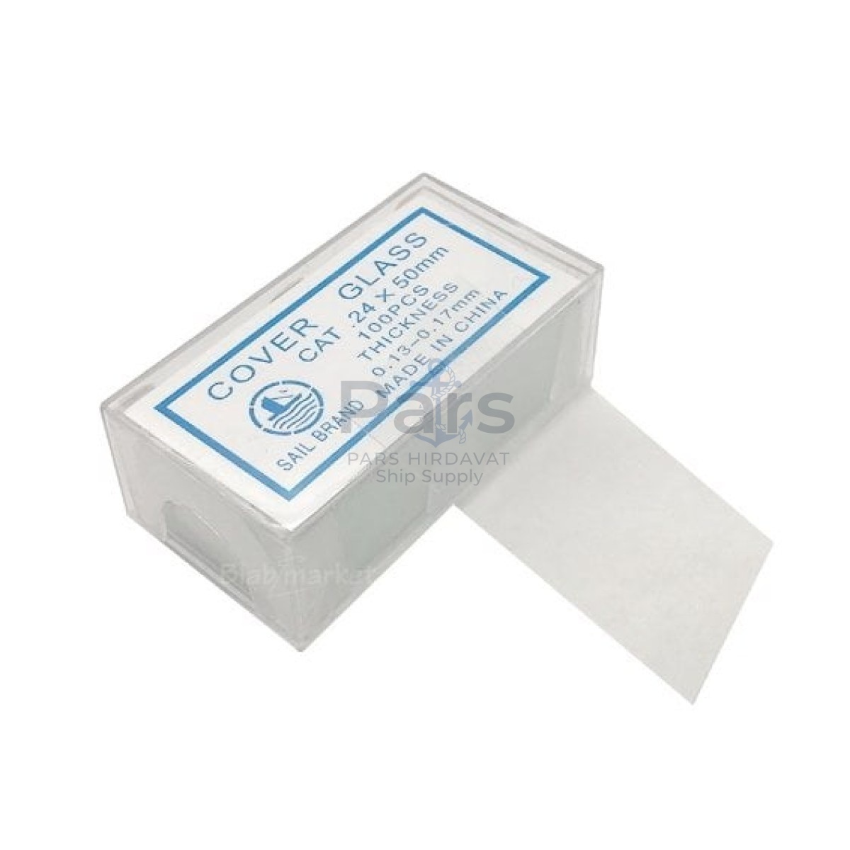 Borox Lamel 24x50mm - Mikroskop Slayt İçin 100lü Cover Glass