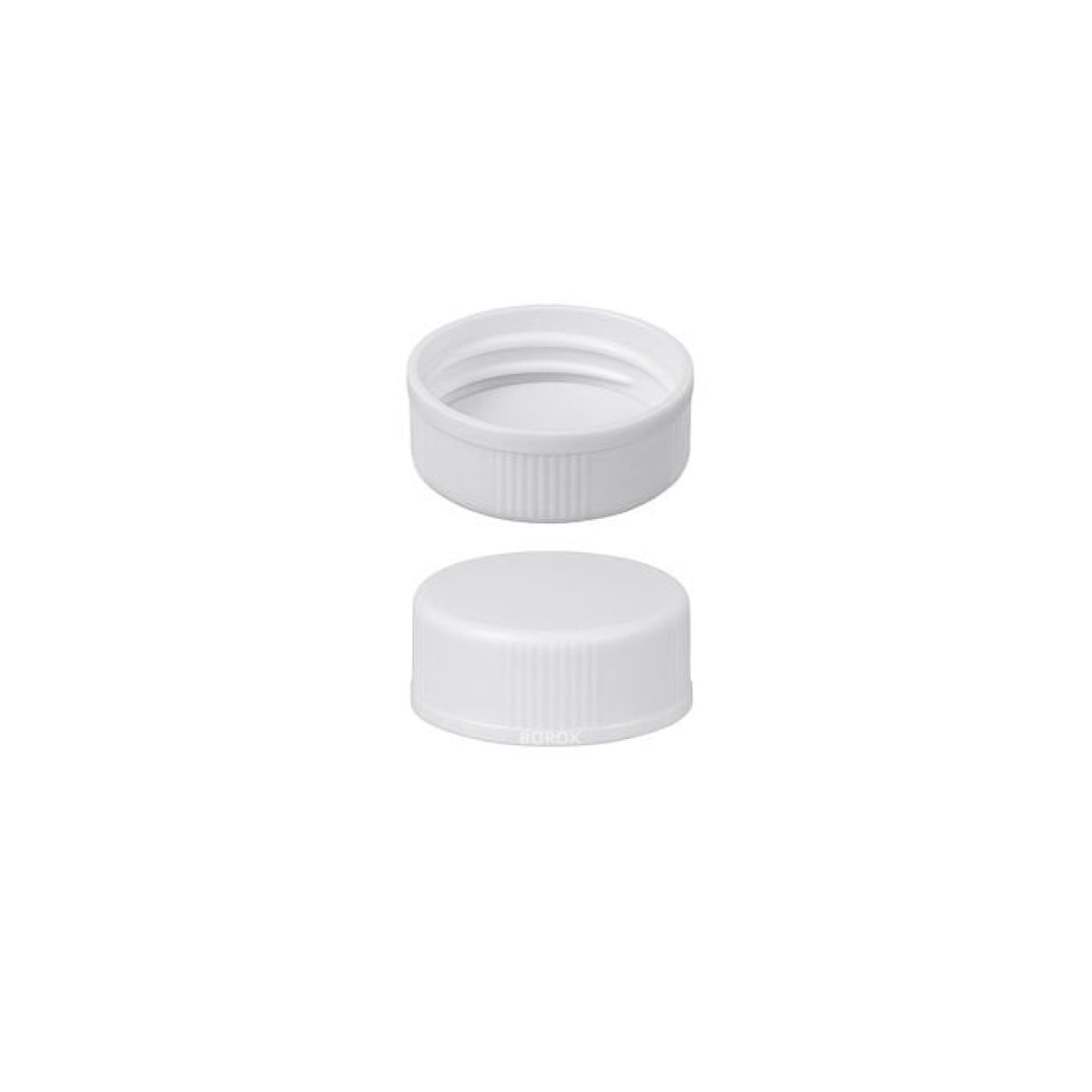 Borox PP White Screw Vial Kapağı ND20 - White PTFE/White Silikon Septa - 100lü