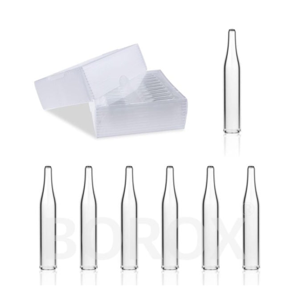 Borox Vial Insert 6x31mm 250µl - Konik Tabanlı