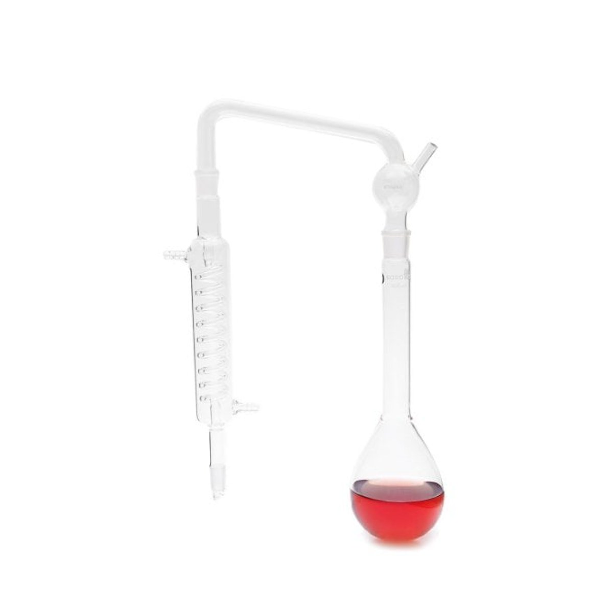 Borosil Cam Azot Tayin Cihazı Seti Graham Kondenser - 500 ml