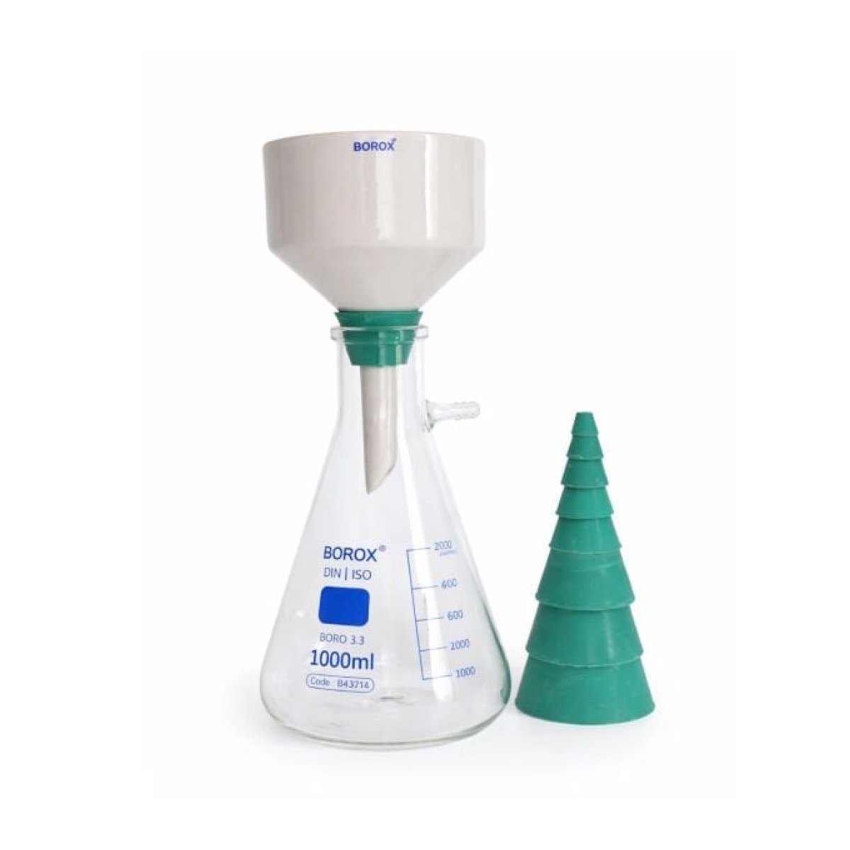Borox Buhner Hunili Filtrasyon Seti 110mm - Vakum Filtrasyon Seti