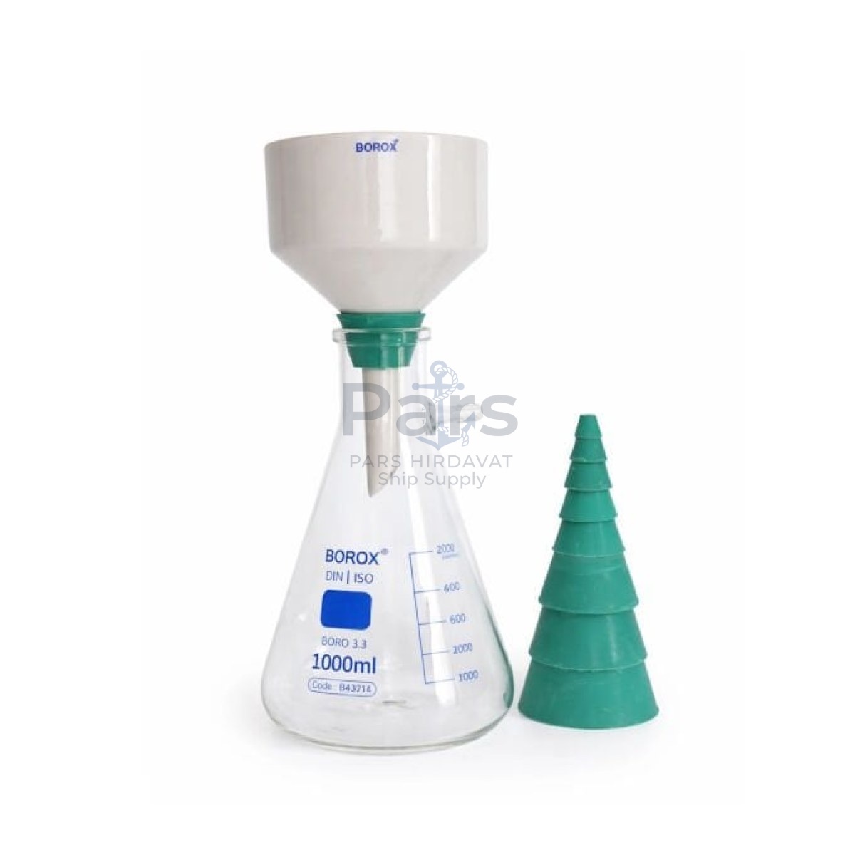 Borox Buhner Hunili Filtrasyon Seti 110mm - Vakum Filtrasyon Seti