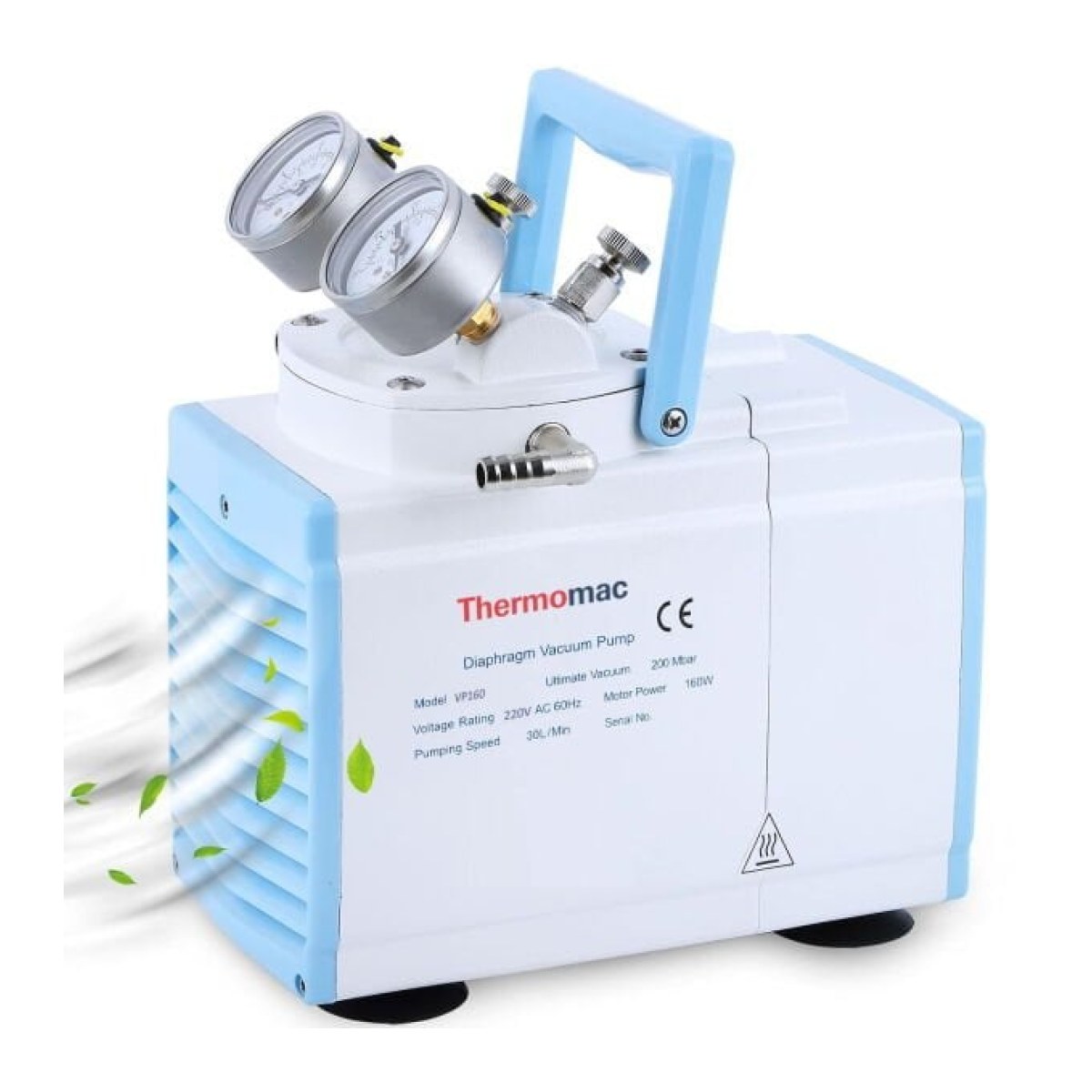 Thermomac VP160 Diyaframlı Vakum Pompası - Yağsız Pompa