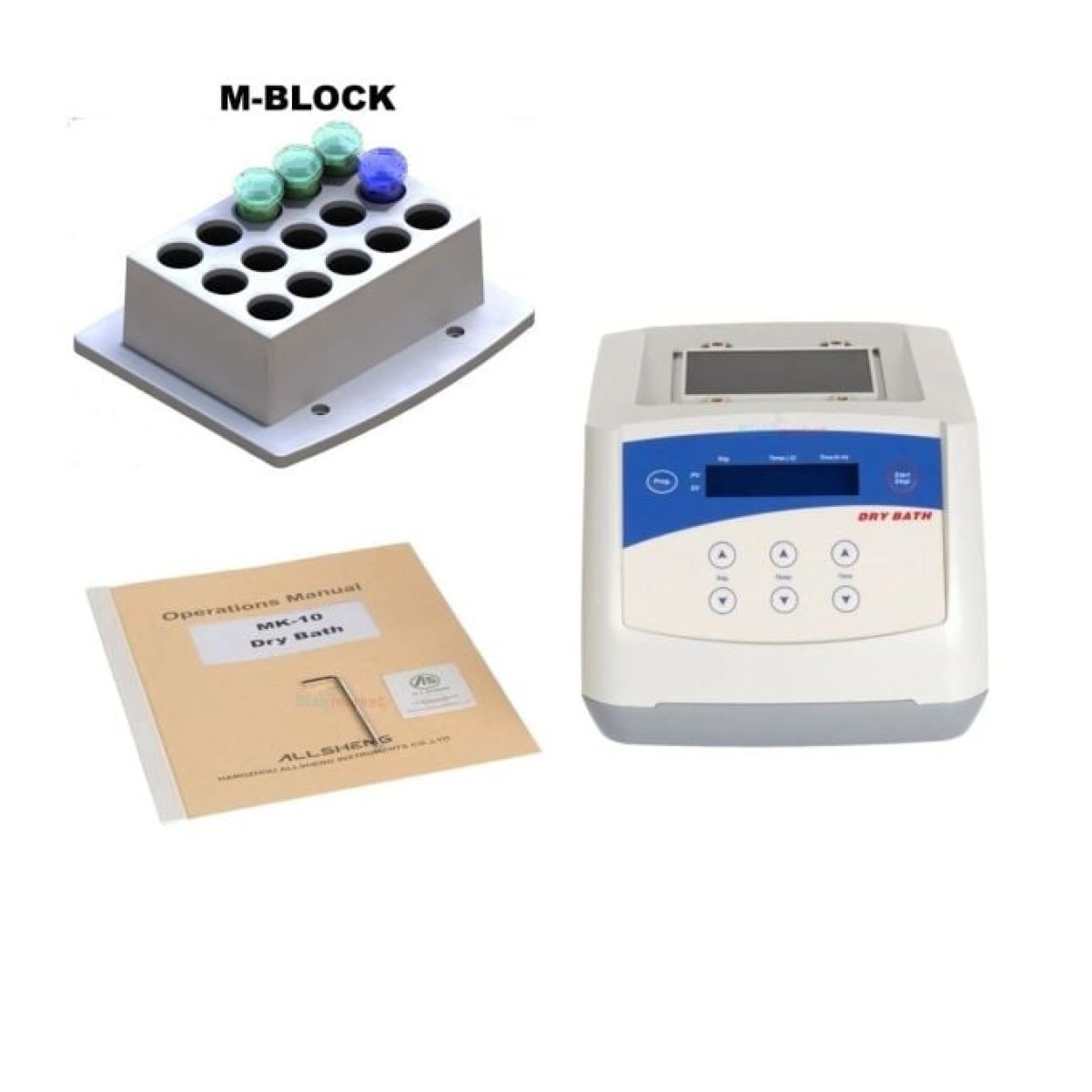 Allsheng MK-10 Blok Isıtıcı - İnkübatör 15x5ml Blok Dahil