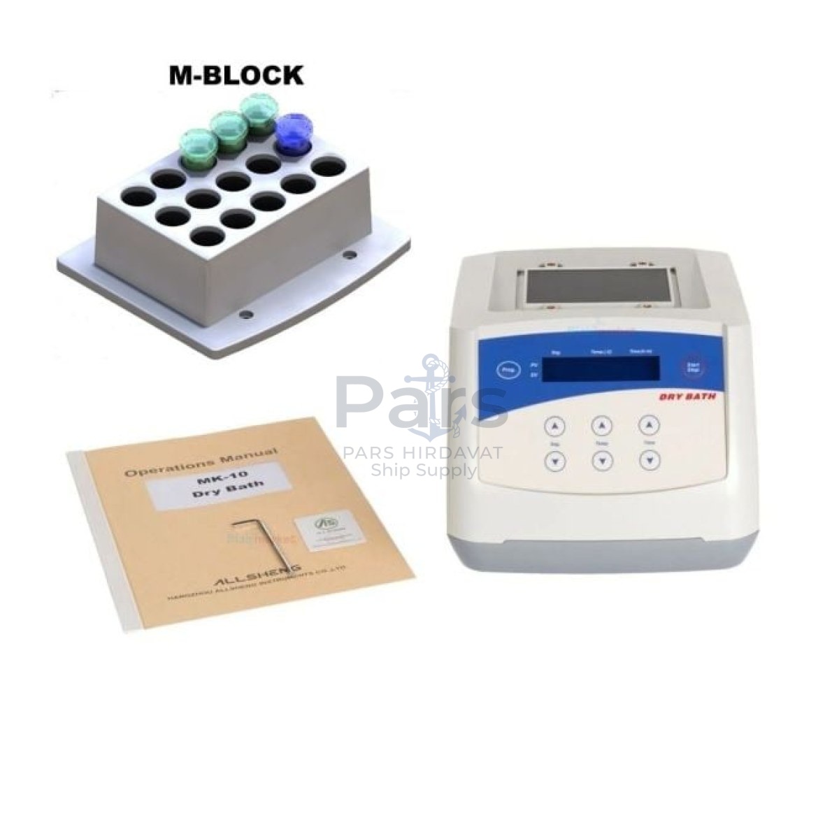 Allsheng MK-10 Blok Isıtıcı - İnkübatör 15x5ml Blok Dahil
