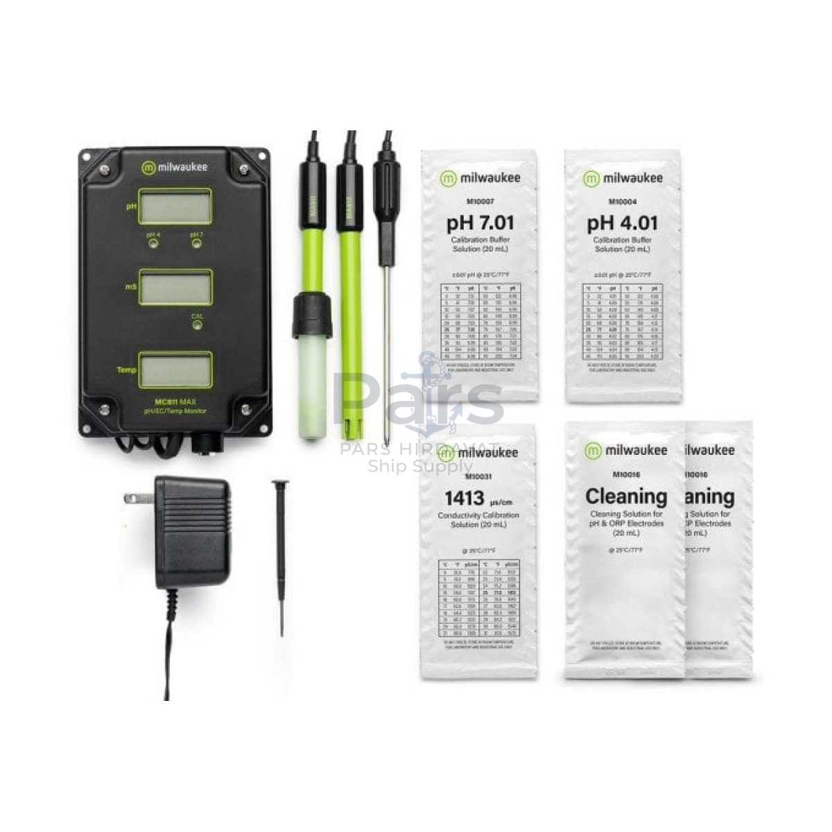 Milwaukee MC811 MAX pH EC Sıcaklık Ölçer - pH metre Monitör