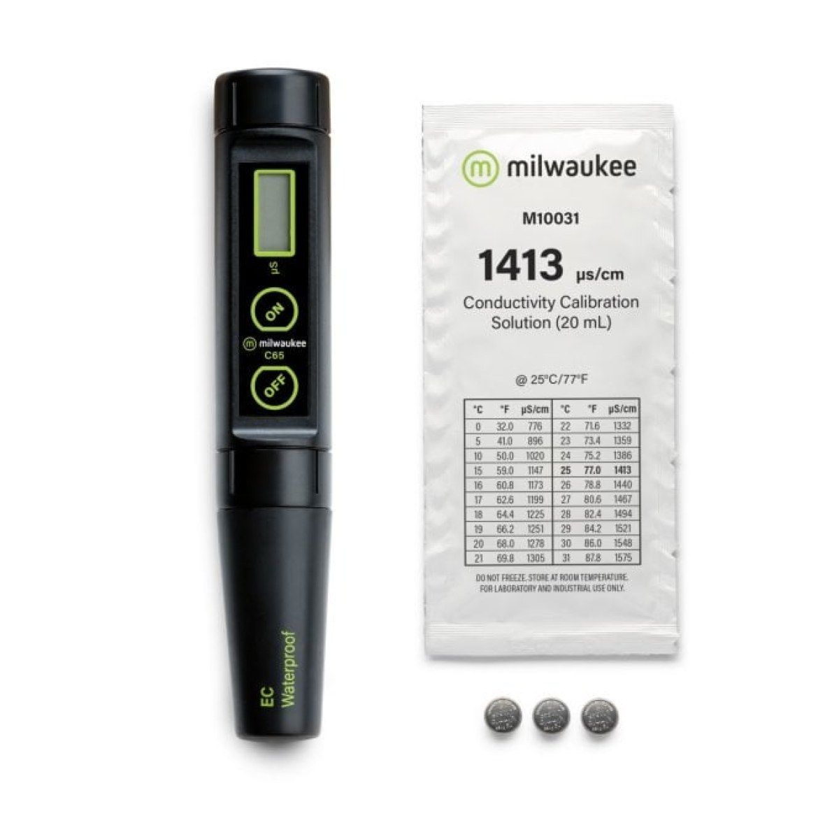 Milwaukee C65 İletkenlik Ölçüm Cihazı 0 - 1999 µS - EC Ölçer
