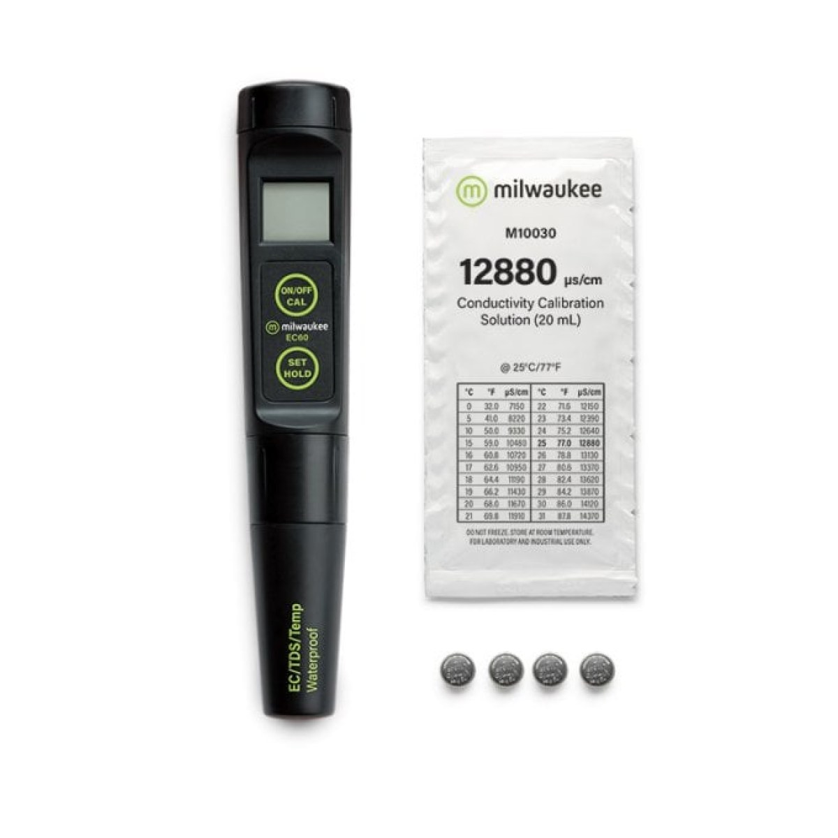 Milwaukee EC60 EC TDS Ölçer IP65 - Değiştirilebilir Problu