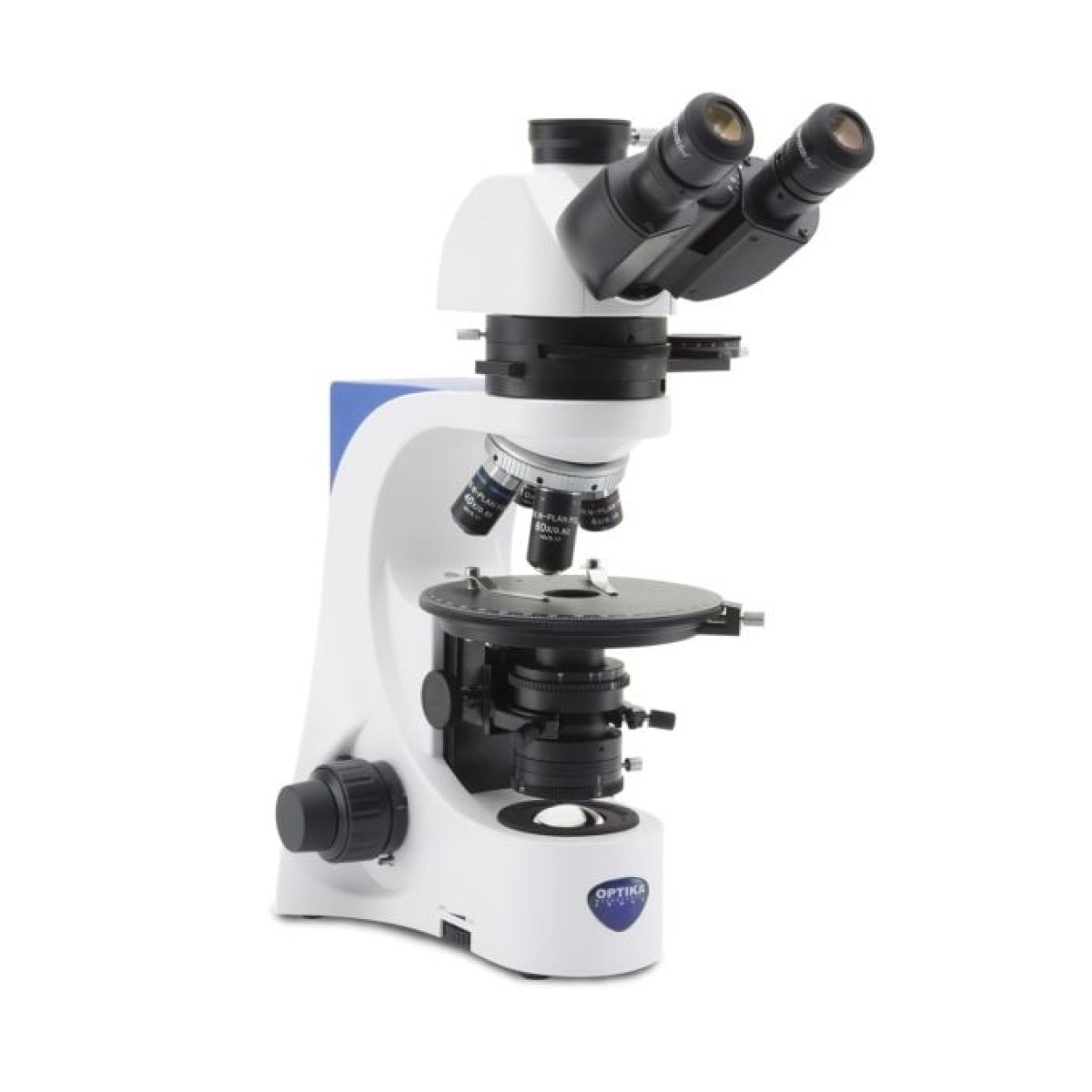 OPTIKA B-383POL Polarize Araştırma Mikroskobu 600x - Trinoküler Mikroskop