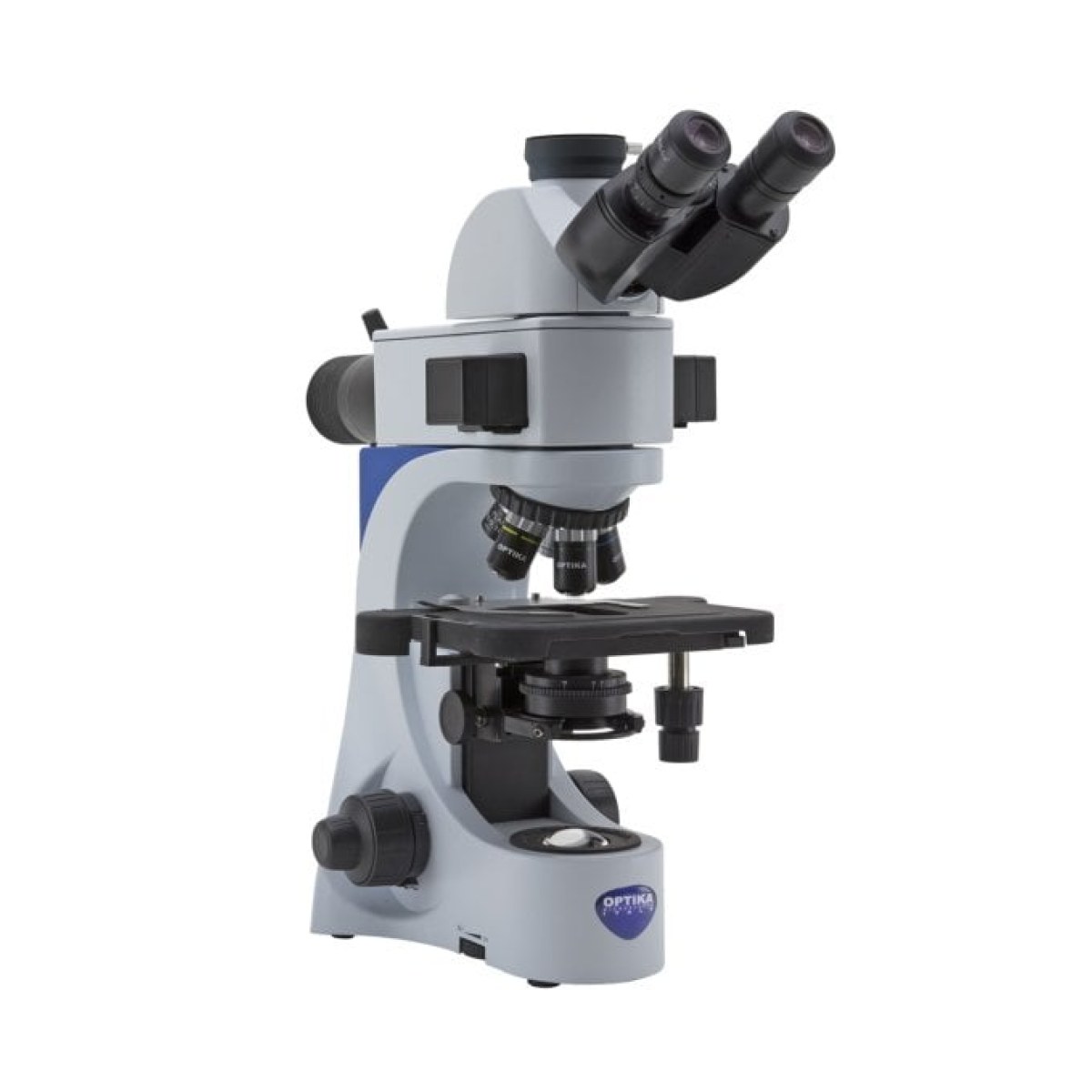 OPTIKA B-383LD Trinoküler Floresan Mikroskop - LED Araştırma Mikroskobu 1000x
