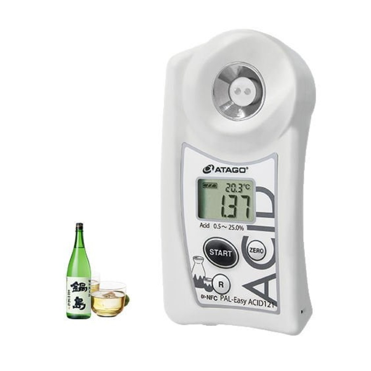 Atago PAL-Easy ACID121 Master Kit Dijital Sake Refraktometre