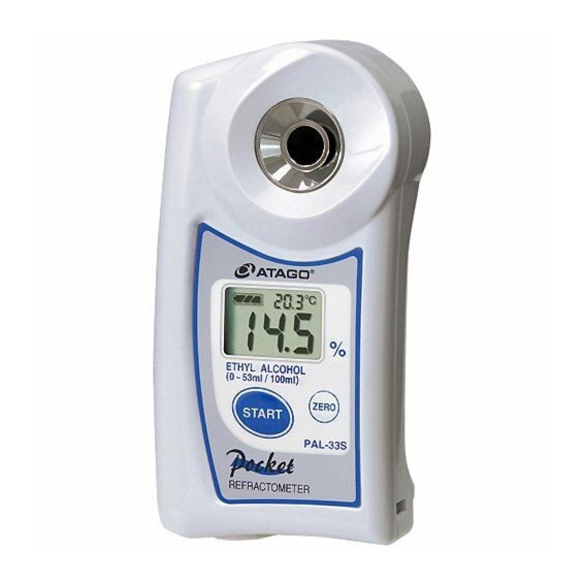 Atago 4433 PAL-33S Dijital Etil Alkol Refraktometre - 0-53%
