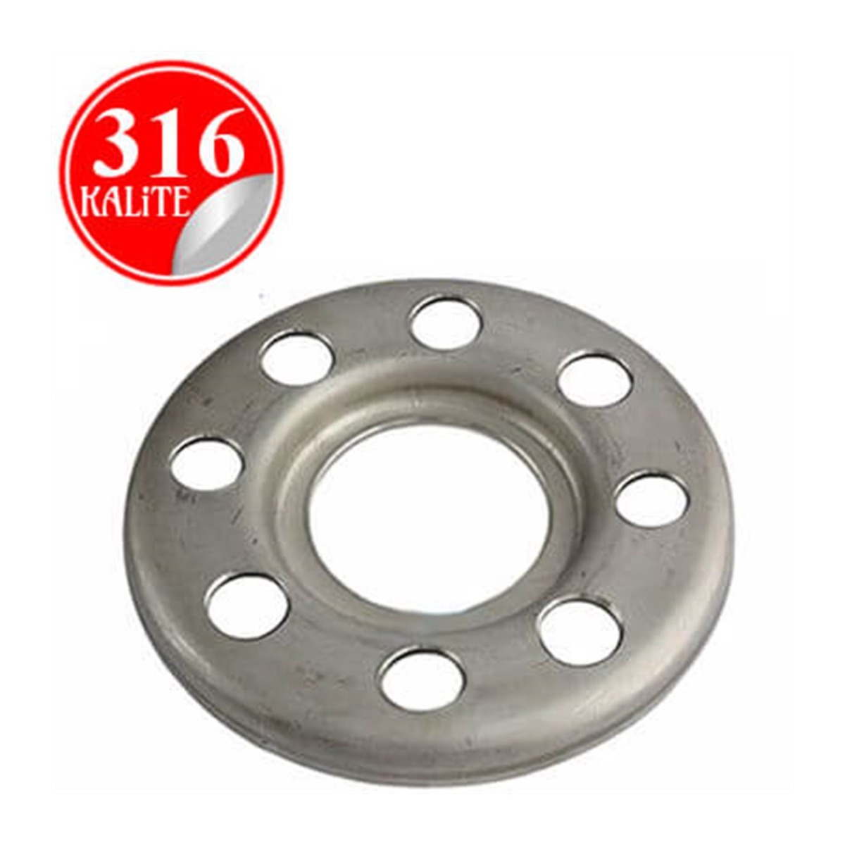 Paslanmaz Çelik 316 Kalite Baskılı Flanş - 1" (DN25)