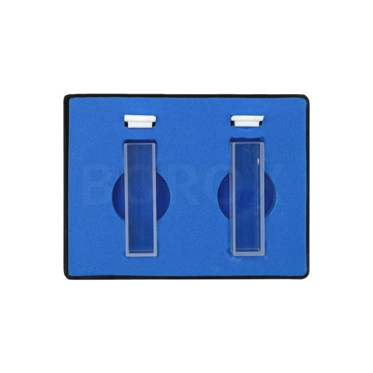 Borox Floresan Kuvars Spektrofotometre Küveti - Makro 3,5 ml - 2 Adet Kutu