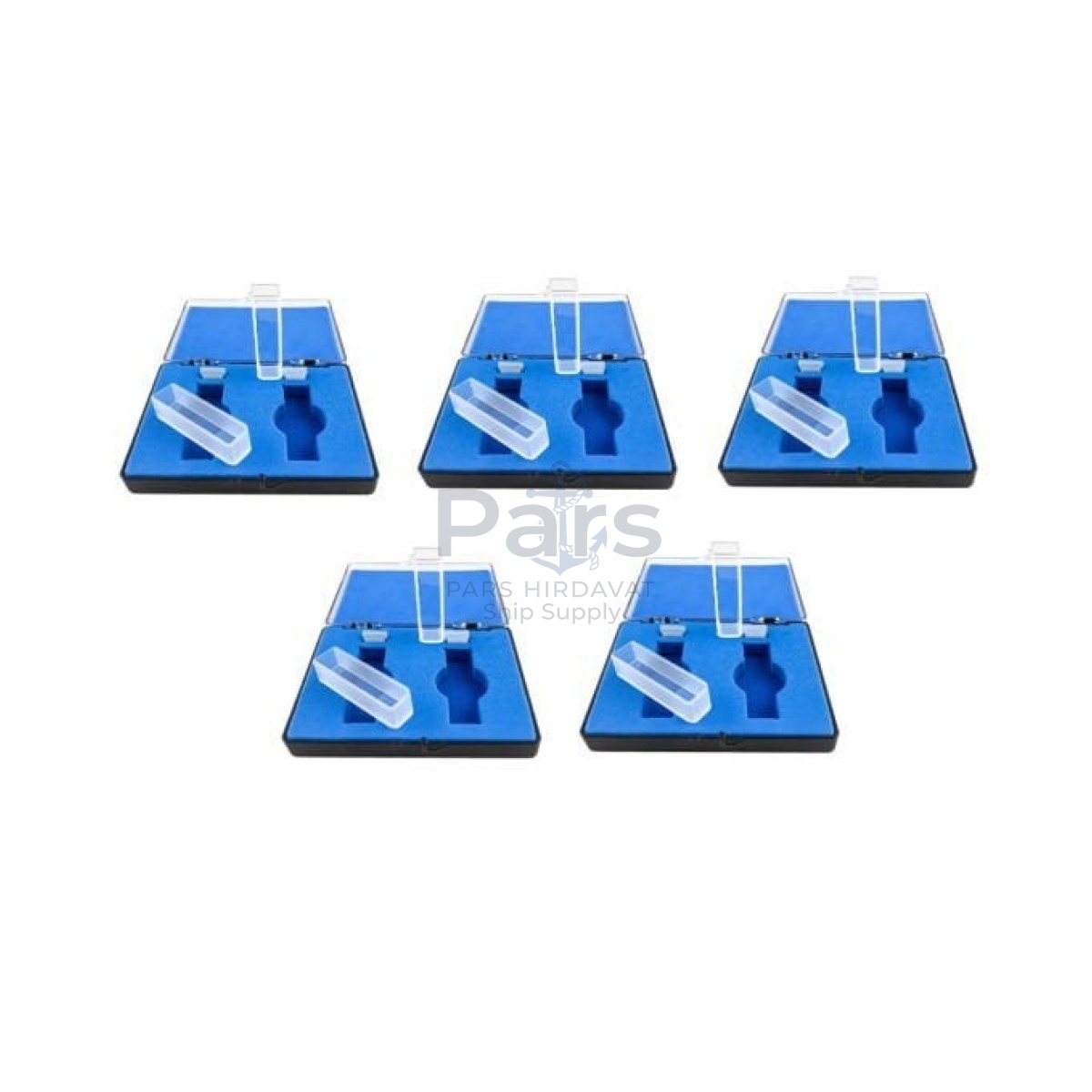 Borox Kuvars Spektrofotometre Küveti - Makro 3.5 ml Kapaklı - 5 Kutu /10 pcs Toptan