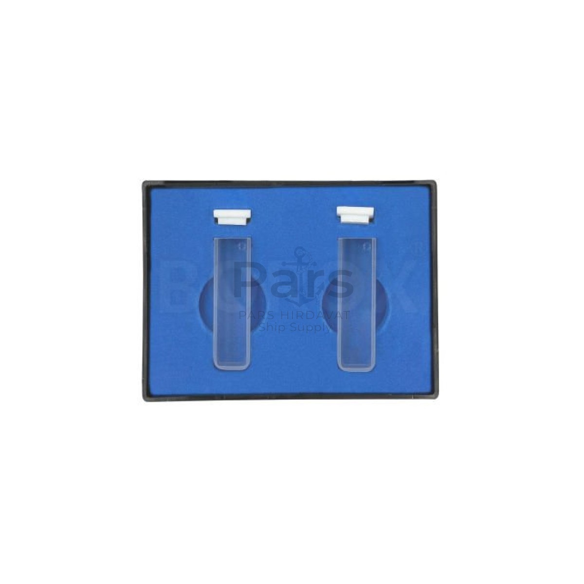 Borox Kuvars Spektrofotometre Küveti - Makro 3.5 ml Kapaklı - 2 pcs Kutu