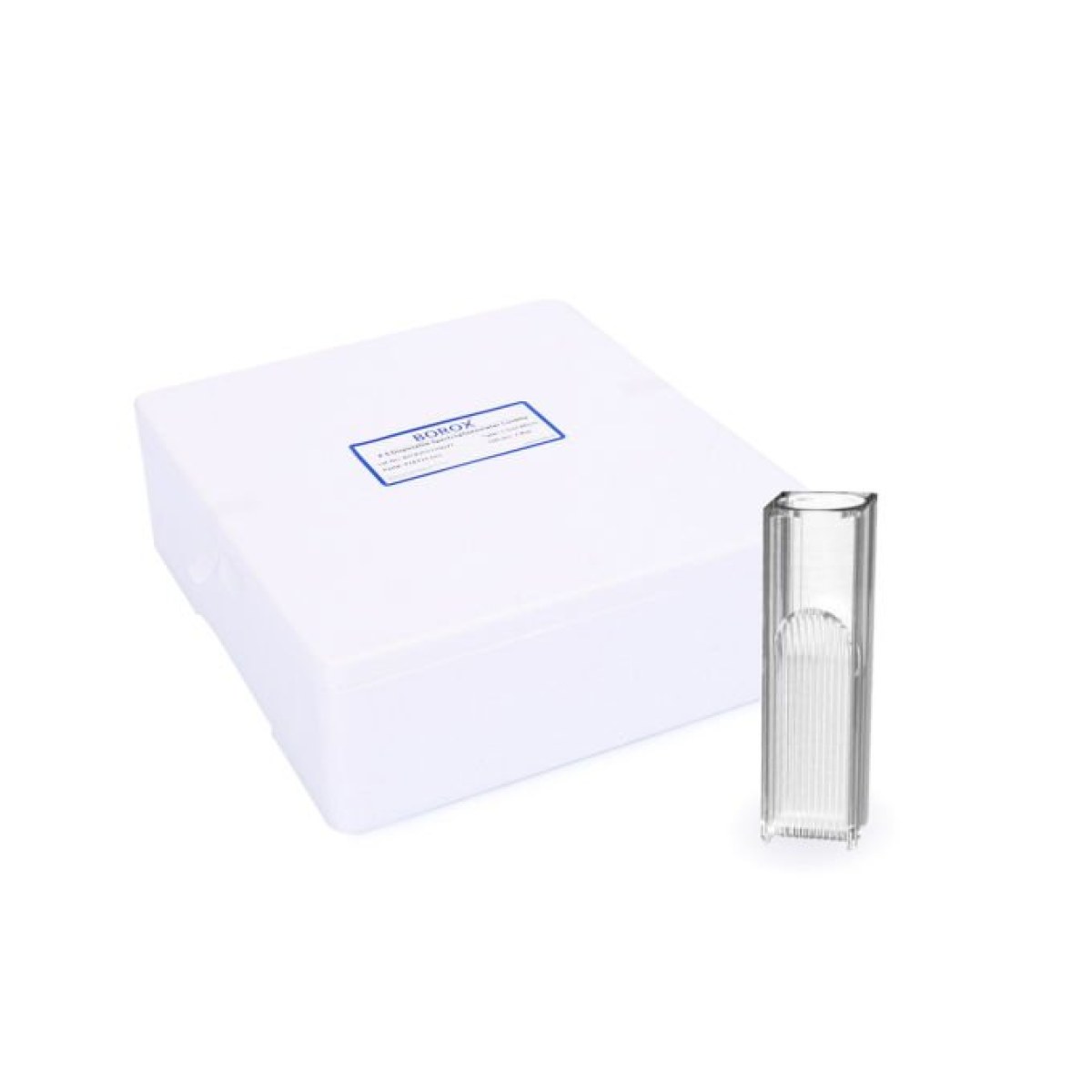 Borox Plastik Spektrofotometre Küveti 1.5 ml - 100lü Küvet