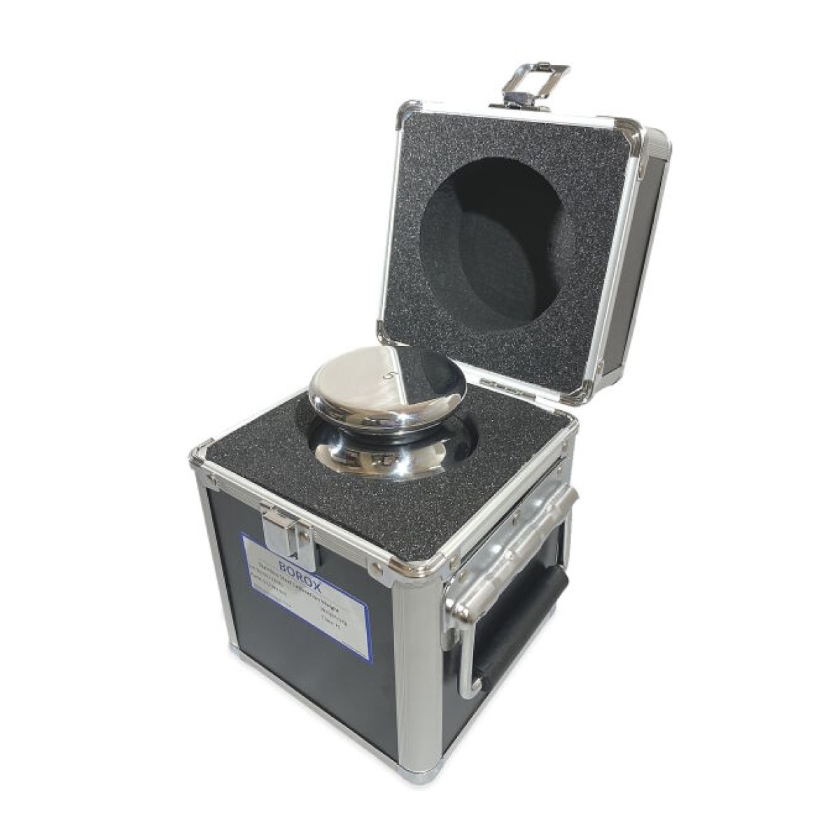 Borox Kalibrasyon Kütlesi 5 Kg - Stainless Steel F1 Etalon