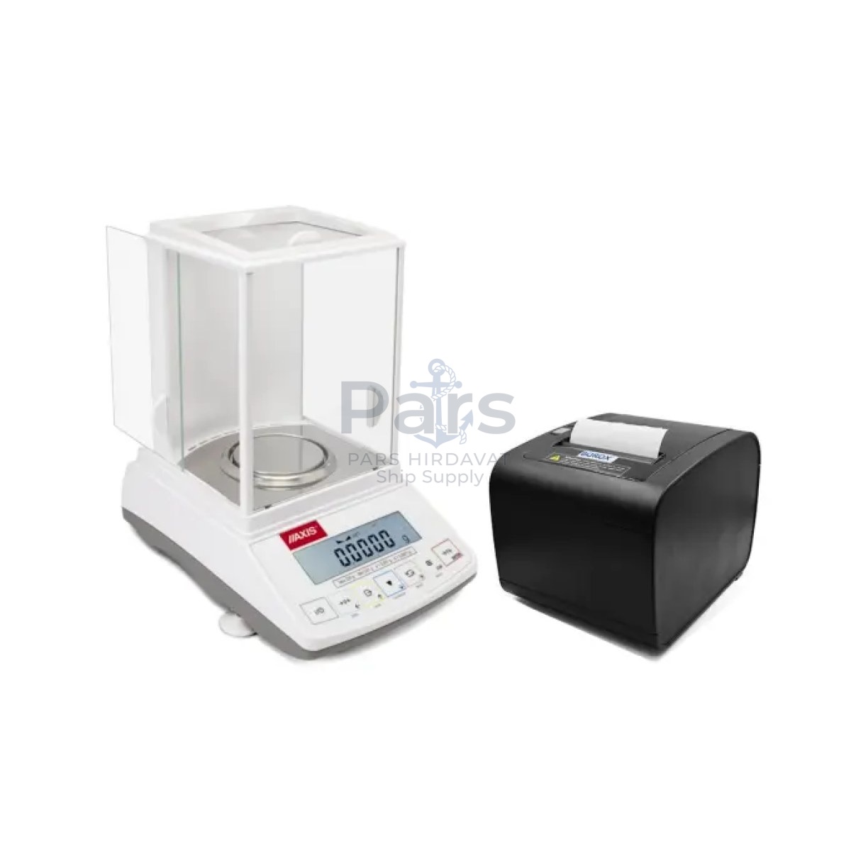 AXIS APN 220 Laboratuvar Analitik Terazi + Borox Analitik Terazi Fiş Yazıcısı
