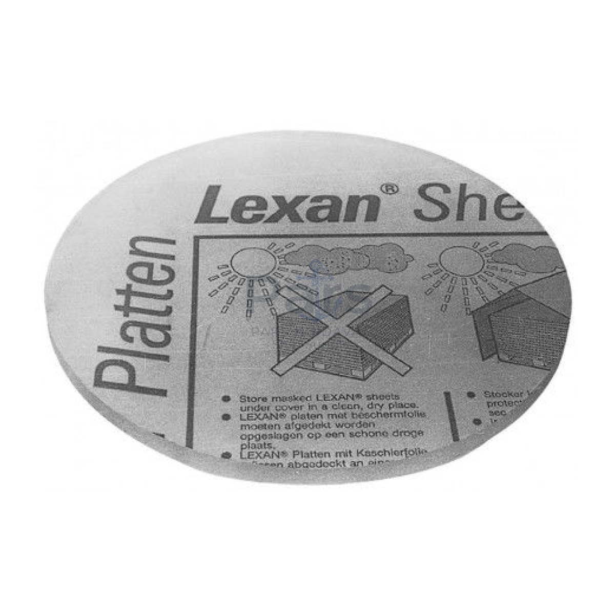 KIT1162DI / 1162-1164 SERİSİ 1 1/4'' İÇİN Ø123 / POLİKARBONAT KAPAK