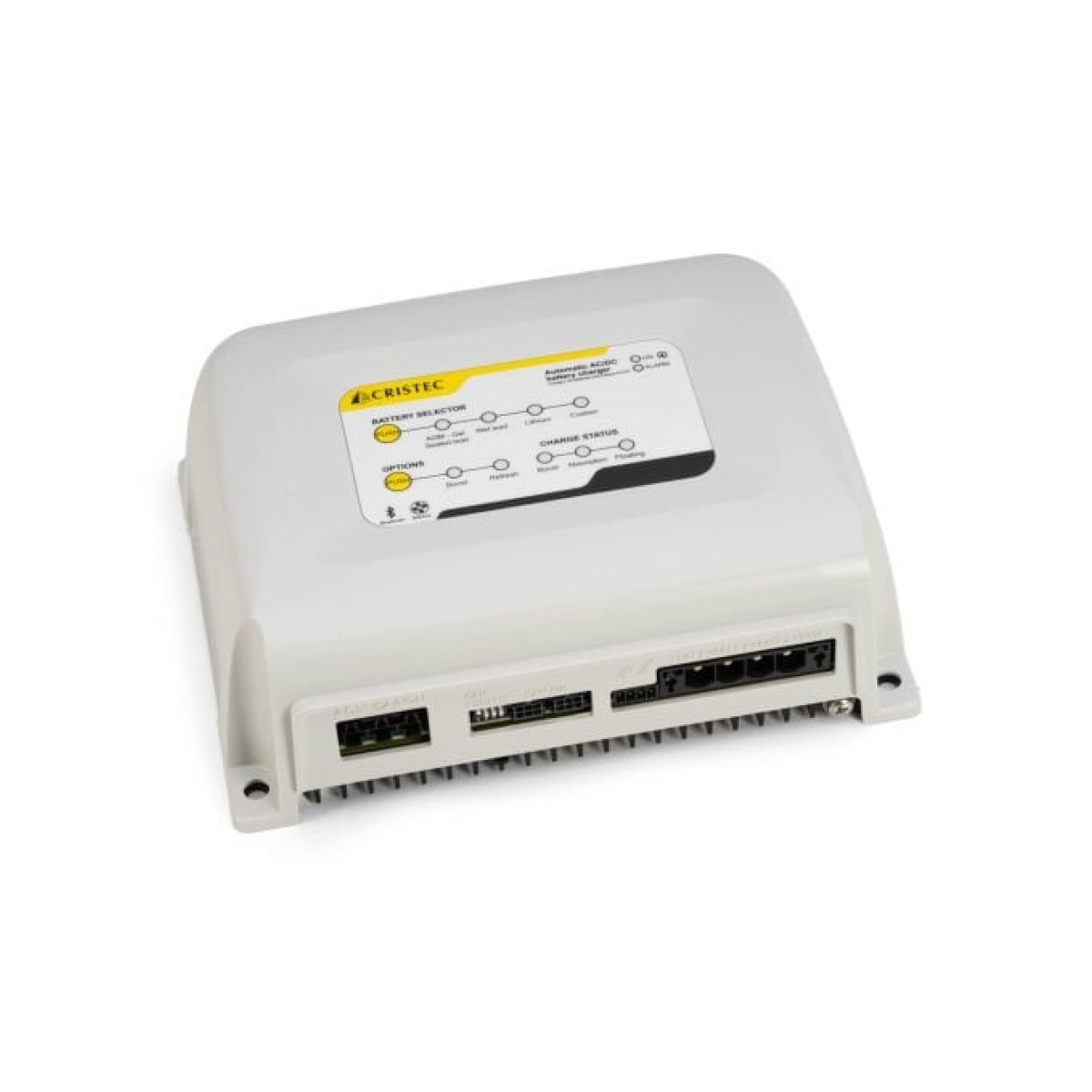 YPOWER AC-DC AKÜ ŞARJ CİHAZI 36V / 20A 4 ÇIKIŞ FANSIZ WIRELESS BAĞLANTILI ÜCRETSİZ UYGULAMA İLE